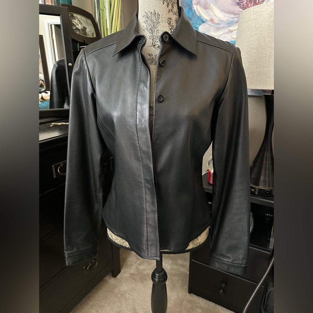 Leather Ladies Jacket/Top